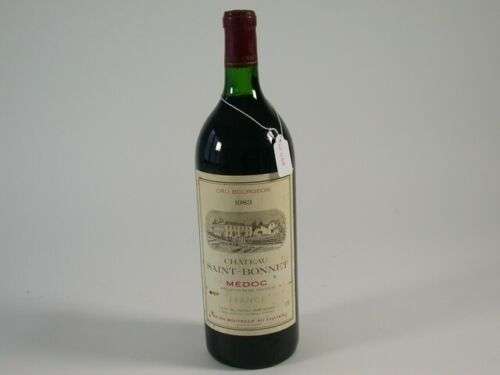 Wein Rotwein 1983 Geburtstag Chateau Saint Bonnet Cru Bourgeois Medoc