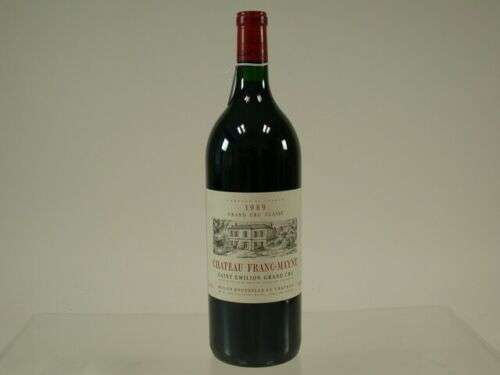 Red Wine 1989 Birthday Chateau Franc Mayne Grand Cru Magnum 1,5L