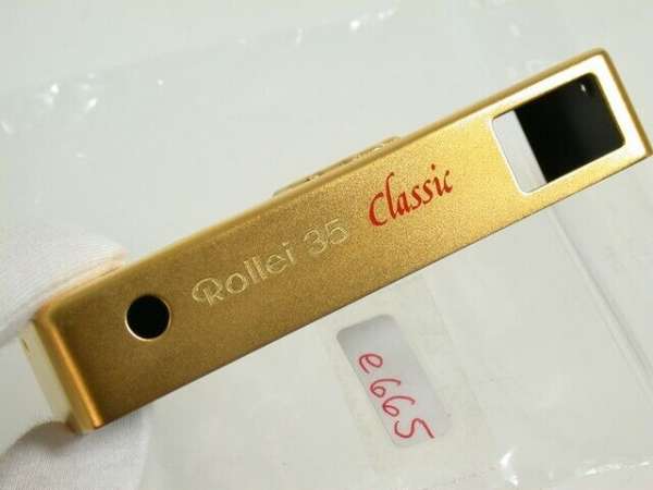 Rollei 35 Classic Gold Gehäuse Kamera Oberkappe 665