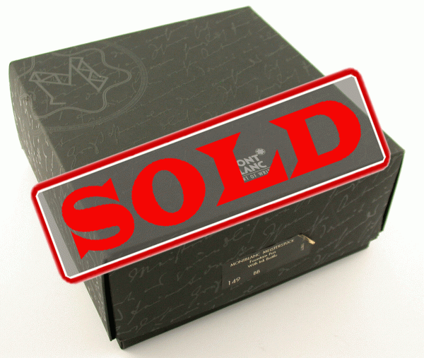 MONTBLANC Meisterstück Nr. 149 BB Fountain Pen 18 carat box