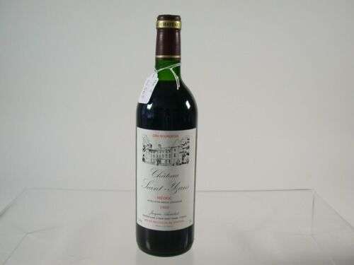 Wein Rotwein 1989 St Saint-Yzans Cru Bourgeois Medoc France